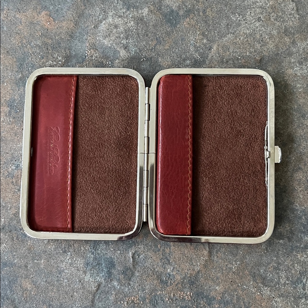 Brooks Brothers leather card case - Picture 2 of 4